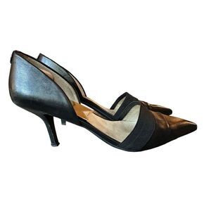 Michael Kors Black Supple Leather Pumps